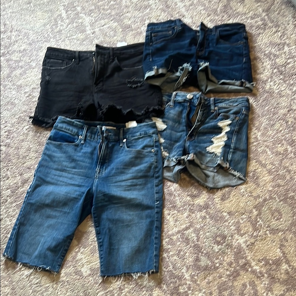 Good American and American eagle bundle - Black and Blue